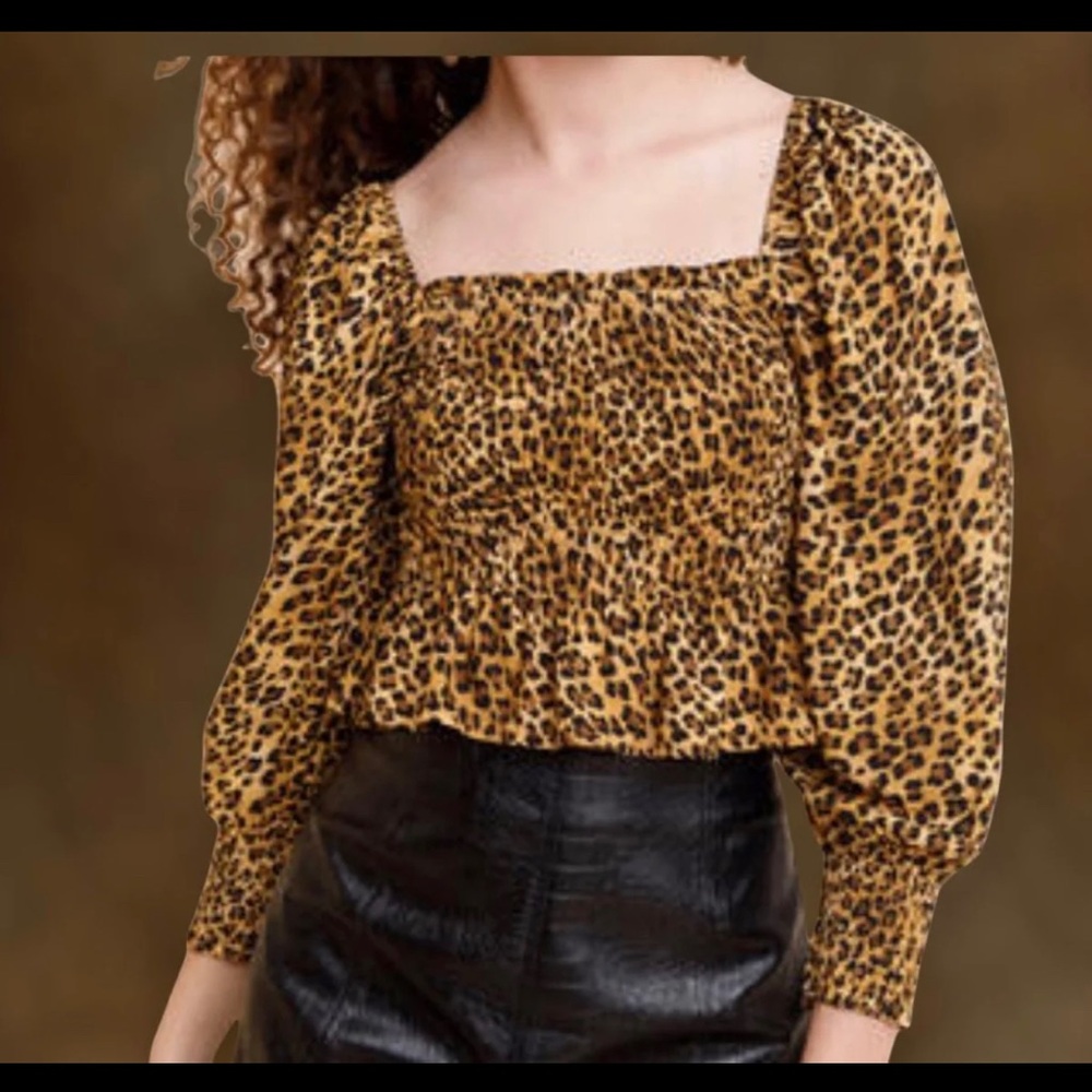 Leopard 🐆 blouse